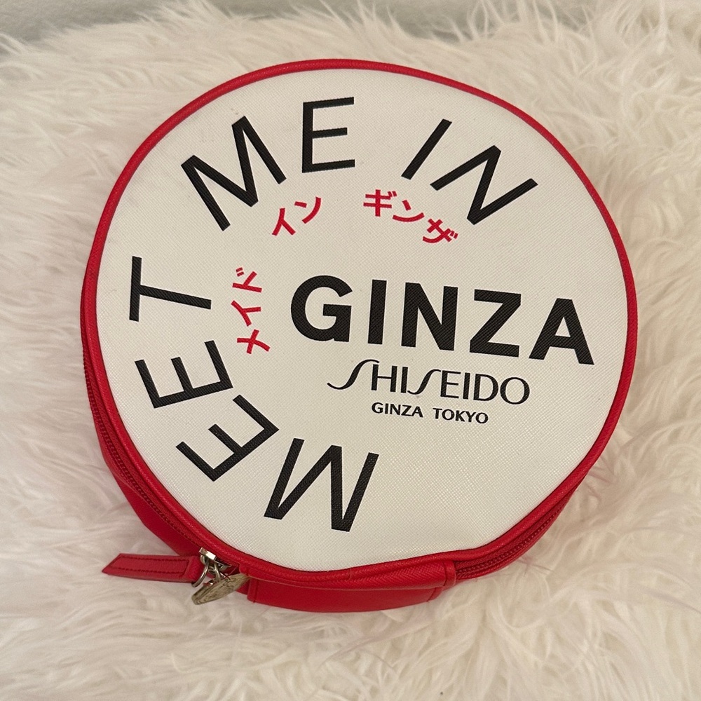 Meet Me In Ginza Tokyo Shiseido Makeup and Skincare Empty Bag